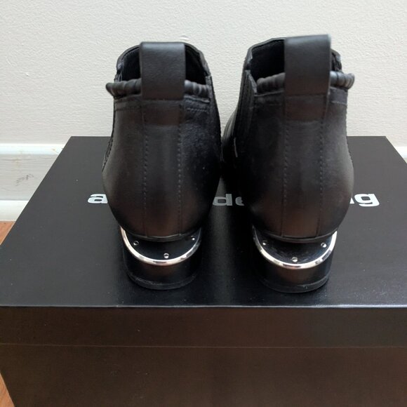 Alexander Wang Leather Kori Ankle Boots - Picture 4 of 6